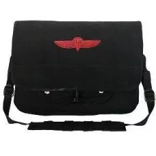 Сумка Rothco Israeli Paratrooper Shoulder Bag Black 8127