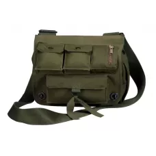 Сумка вінтажна оливкова Rothco Venturer Survivor Shoulder Bag Olive Drab 2396.