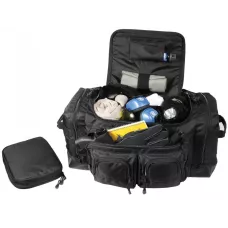 Чорна поліцейська вантажна сумка Rothco Deluxe Law Enforcement Gear Bag Black 8149
