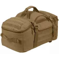 Рюкзак-трансформер грузовий Койотовий Rothco 3-In-1 Convertible Mission Bag Койот Браун 23501