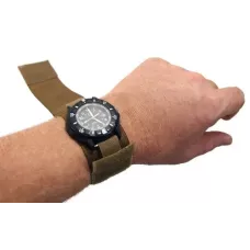 Тактичний койотовий ремінець для годинника Rothco Commando Tactical Watchband Coyote Brown 4101