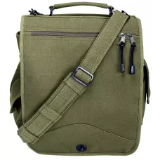 Сумка інженера оливкова вінтажна Rothco Vintage Canvas M 51 Engineers Field Bag Olive Drab 8612
