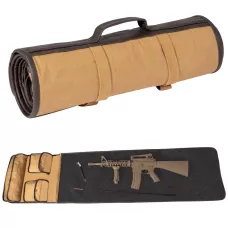 Килимок для чищення зброї койотовий Rothco Canvas Gun Cleaning Mat Coyote Brown 10177