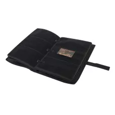 Книга-папка чорна для зберігання нашивок Rothco Hook & Loop Patch Book Black 90211
