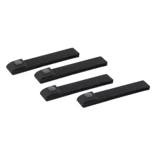 Змінні чорні стропи молле Rothco MOLLE Replacement Straps Black 1609
