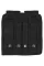 Черный подсумок для четырех магазинов M4 / M16/ AK 47 Rothco MOLLE Universal Double Mag Rifle Pouch Black 51003