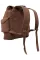 Коричневый, винтажный рюкзак с кожаными ремнями Rothco Vintage Expedition Rucksack Brown 8709