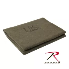 Оливкова американська вовняна рятувальна ковдра Rothco U.S.Wool 9084
