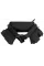 Хлопковая поясная черная сумка с 7 карманами Rothco Canvas 7 Pocket Fanny Pack Black 4258