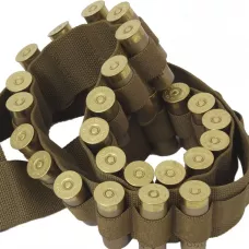 Патронташ койот на 37 рушничних патронів Rothco Shotgun Bandoleer Coyote 2948