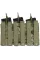 Подсумок мультикам для трех магазинов AK47/M16 Rothco MOLLE Open Top Triple Mag Pouch MultiCam 41003