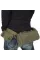 Хлопковая поясная черная сумка с 7 карманами Rothco Canvas 7 Pocket Fanny Pack Black 4258