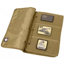Книга-папка Койот для зберігання нашивок Rothco Hook & Loop Patch Book Coyote 90210.