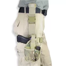 Набедренна тактична кобура мультикам Rothco Deluxe Adjustable Drop Leg Tactical Holster MultiCam™ 10751.