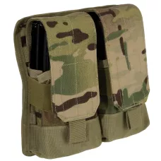 Підсумок мультикам для чотирьох магазинів M4/M16/AK 47 Rothco MOLLE Universal Double Mag Rifle Pouch MultiCam 51019