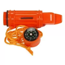 Свисток з компасом, помаранчевий Rothco Deluxe 5-in-1 Survivor Tool Safety Orange 8405.
