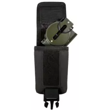 Результат молле для компаса або GPS пристрою чорний Rothco MOLLE Strobe-GPS-Compass Pouch Black 9854