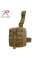 Набедренный койотовый медицинский подсумок с платформой Rothco Drop Leg Medical Pouch Coyote Brown 21755