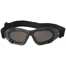 Спортивні гочки окуляри Rothco Ventec Tactical Goggles Black Frame w/ Smoke Lenses