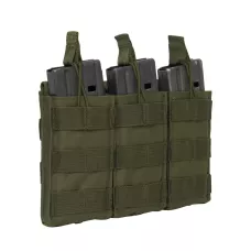 Оливковий підсумк для трьох магазинів M16/AK47 Rothco MOLLE Open Top Triple Mag Pouch Olive Drab 3140
