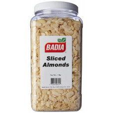 Мигдаль нарізаний Badia® USA Sliced Almonds 1,36 кг\3 фунта