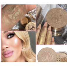 Хайлайтер для шкіри обличчя золотистий Anastasia Beverly Hills на пробу оригінал