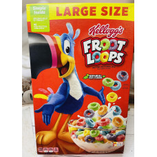 Сухий завтрак Kellogg's Froot Loops фруктові кільця оригінал