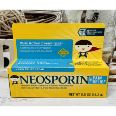 Загоююча мазь Неоспорін зі знеболюючим ефектом NEOSPORIN Plus Pain Relief оригінал