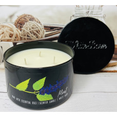 Ароматична велика свічка Bath and Body Works "М'ята" оригінал