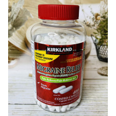 Капсули проти мігрені Kirkland Migraine Relief, 400шт оригінал