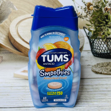 Конфети від болю в шлунку та печії TUMS Antacid Smoothies, 60шт оригінал