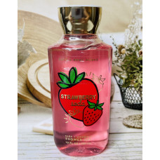 Гель для душу Bath and Body Works "Полуничний напій" оригінал
