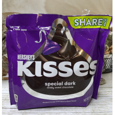 Конфети Hershey's Kisses чорний шоколад оригінал