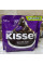 Цукерки Hershey's Kisses чорний шоколад оригінал