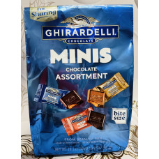 Преміум шоколадні конфети Ghirardelli Minis Assortment Chocolate оригінал