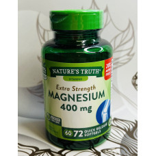 Магній для загального здоров'я Nature's Truth Extra Stregth Magnesium оригінал