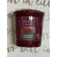 Ароматична свічка "Клюквований чат" Yankee Candle оригінал