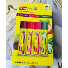 Набір з 4-х бальзамів Carmex Lip Balm у стіках оригінал