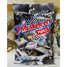 Шоколадні конфети з ніжною начинкою 3 Musketeers оригінал