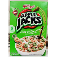 Сухий завтрак Apple Jacks хрусткі кільця з яблуком та корицею оригінал