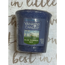 Аромосвеча "Літнє небо блакитне" Yankee Candle оригінал