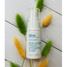 Киснева енергетична маска для обличчя BLISS Triple Oxygen, 10 мл оригінал