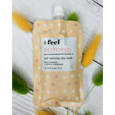 Глиняна маска для обличчя FEEL Restored Self Warming Clay Mask оригінал