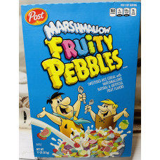 Сухий завтрак Fruity Pebbles кольорові пластівці з маршмеллоу оригінал
