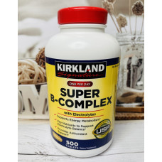 Комплекс вітамінів групи В з електролітами KIRKLAND Super B-Complex оригінал