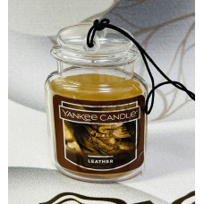 Підвісний ароматизатор для машини Yankee Candle аромат шкіри оригінал
