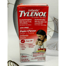 Тайленол для дітей знеболювальне та жарознижувальне Tylenol Pain Fever оригінал