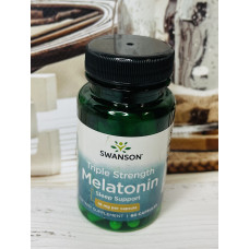 Капсули для здорового сну мелатонін Swanson Melatonin, 10mg оригінал