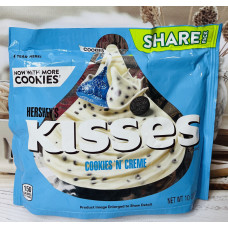 Конфети Hershey´s Kisses білий шоколад з печивом оригінал