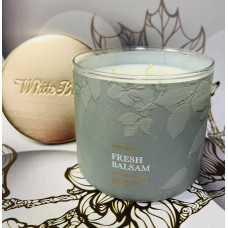 Велика свічка ароматна Bath and Body Works Fresh Balsam Хвоя оригінал